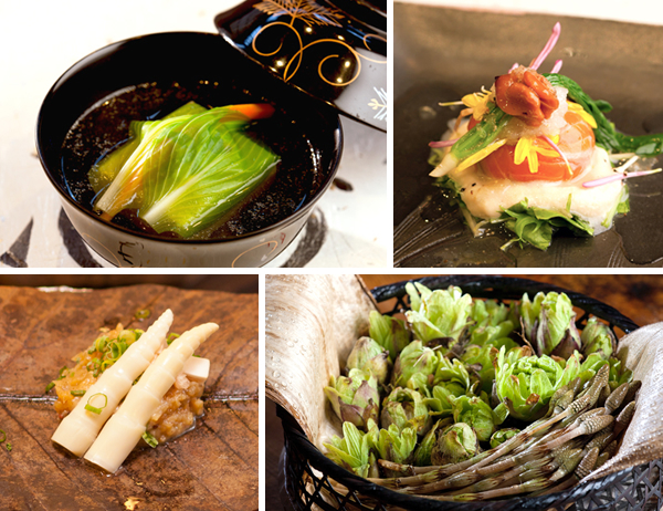 山菜料理イメージ